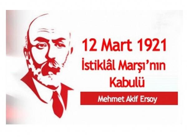 12 Mart İstiklal Marşının Kabulü ve Mehmet Akif´i Anma Günü