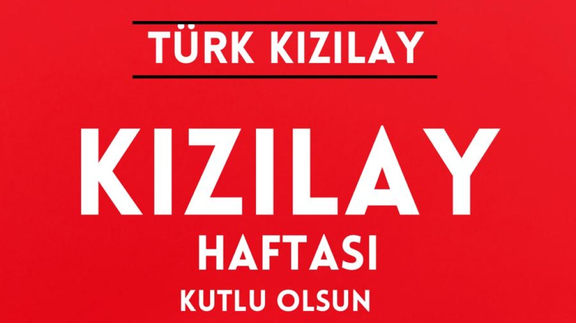 KIZILAY HAFTASI