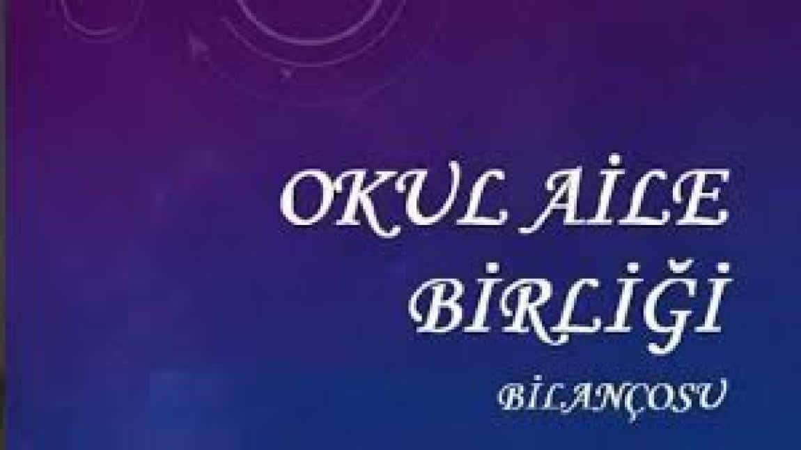 OKUL AİLE BİRLİĞİ KASIM AYI BİLANÇOSU